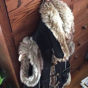 NWOT Montanaco Faux Fur Vest